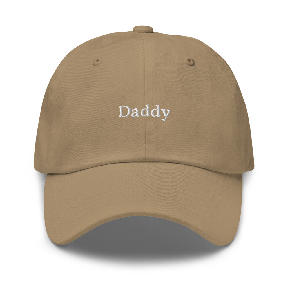 Daddy Baseball Cap (white text)